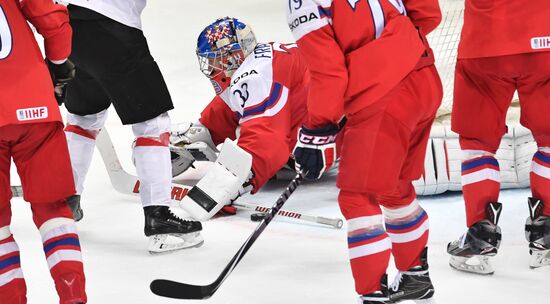 2016 IIHF World Championships. Czech Republic vs. Switzerland