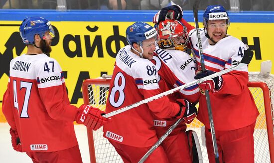 2016 IIHF World Championships. Czech Republic vs. Switzerland