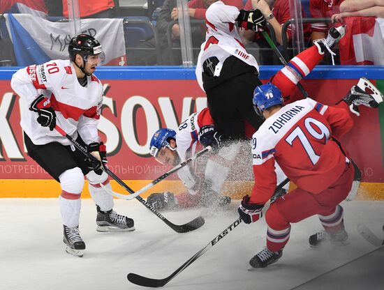 2016 IIHF World Championships. Czech Republic vs. Switzerland