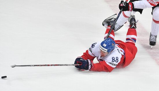 2016 IIHF World Championships. Czech Republic vs. Switzerland