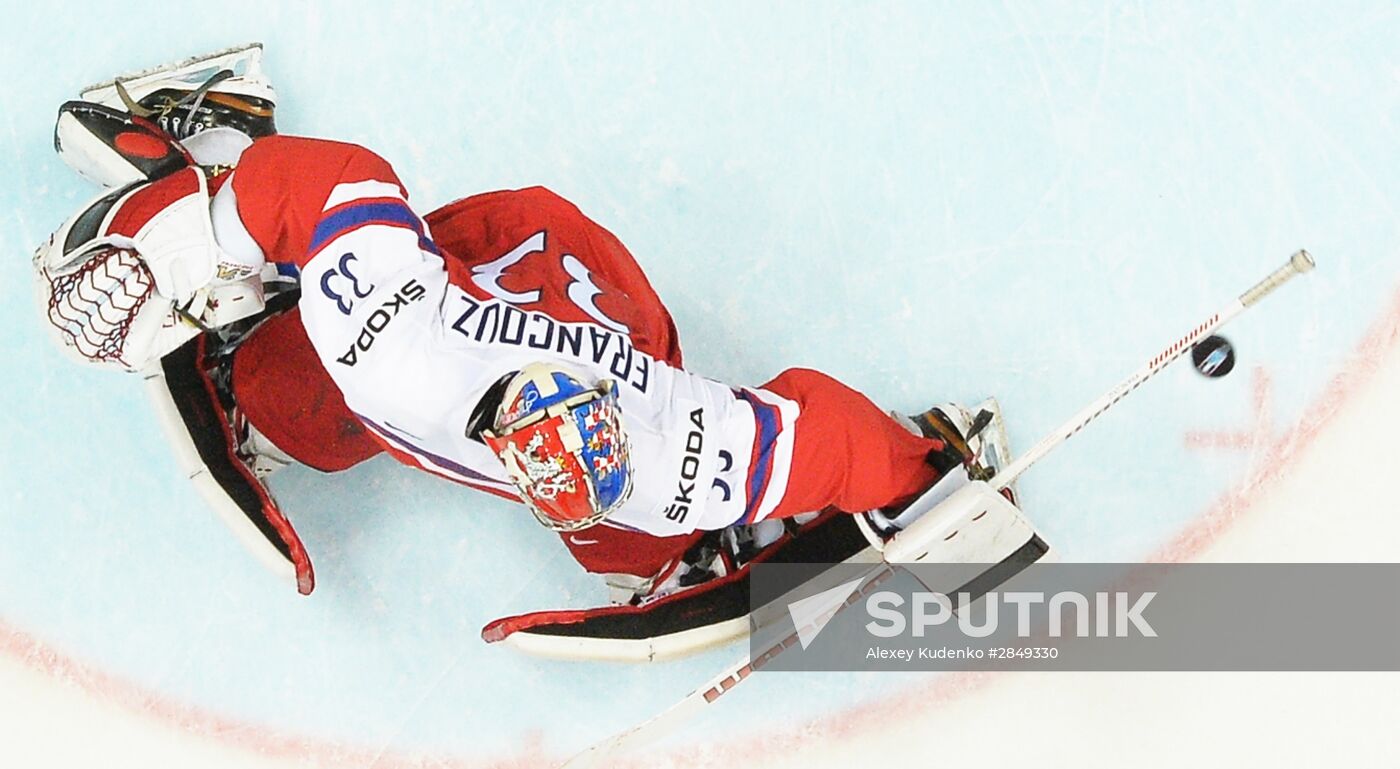 2016 IIHF World Championships. Czech Republic vs. Switzerland