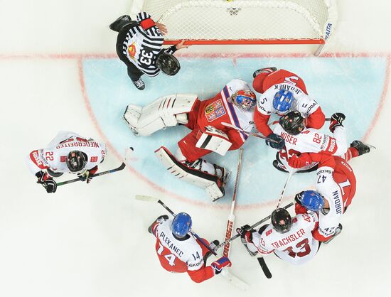 2016 IIHF World Championships. Czech Republic vs. Switzerland