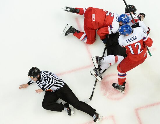 2016 IIHF World Championships. Czech Republic vs. Switzerland