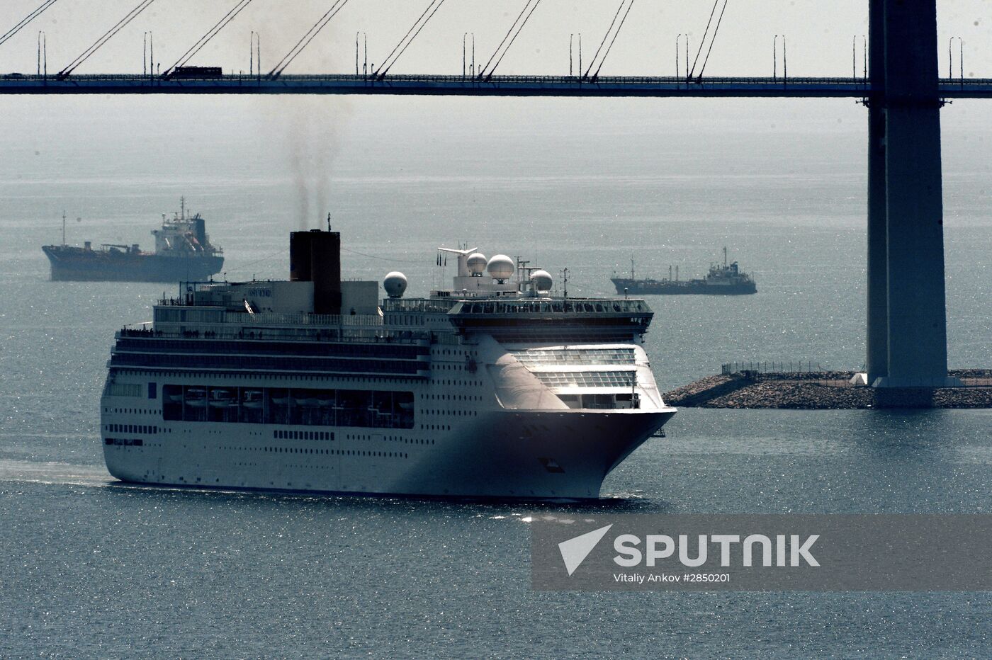 Costa Victoria cruise ship arrives in Vladivostok