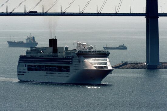 Costa Victoria cruise ship arrives in Vladivostok