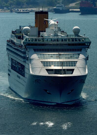 Costa Victoria cruise ship arrives in Vladivostok