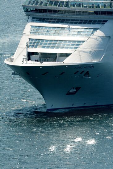 Costa Victoria cruise ship arrives in Vladivostok
