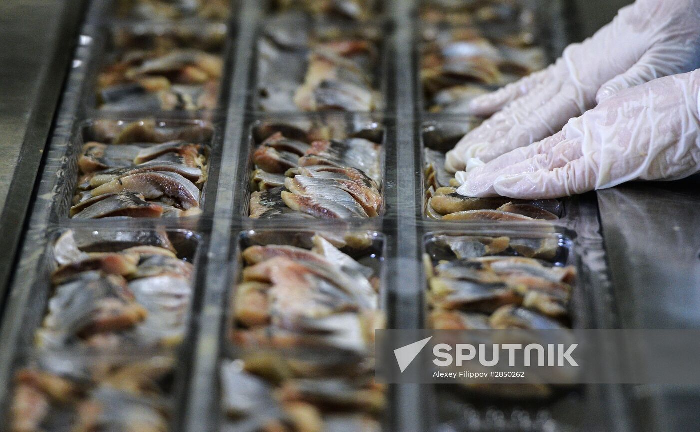 "Russian Fish Factory" fish processing plant in Moscow