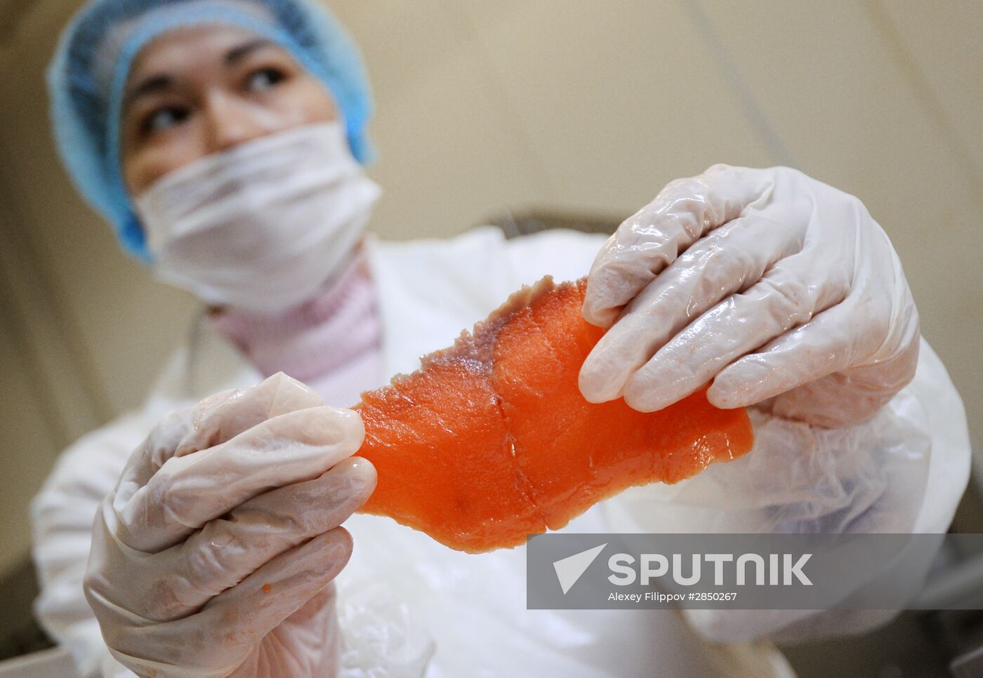 "Russian Fish Factory" fish processing plant in Moscow