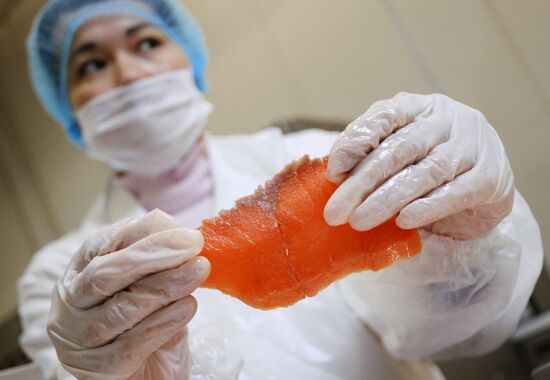 "Russian Fish Factory" fish processing plant in Moscow