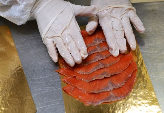 "Russian Fish Factory" fish processing plant in Moscow