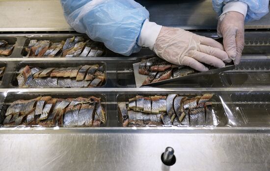 "Russian Fish Factory" fish processing plant in Moscow