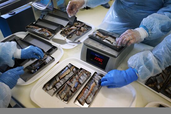 "Russian Fish Factory" fish processing plant in Moscow