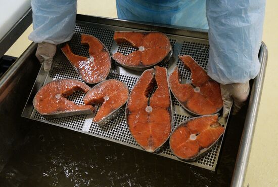 "Russian Fish Factory" fish processing plant in Moscow