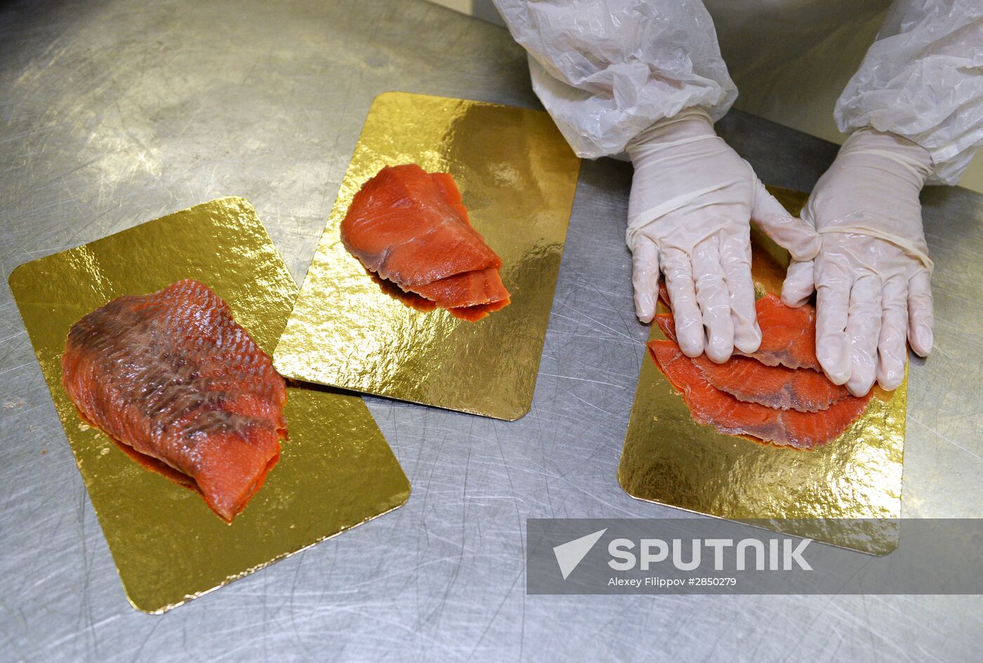 "Russian Fish Factory" fish processing plant in Moscow