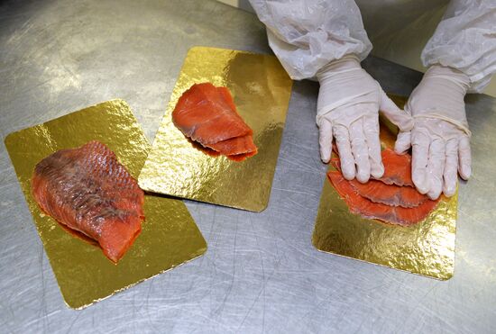 "Russian Fish Factory" fish processing plant in Moscow