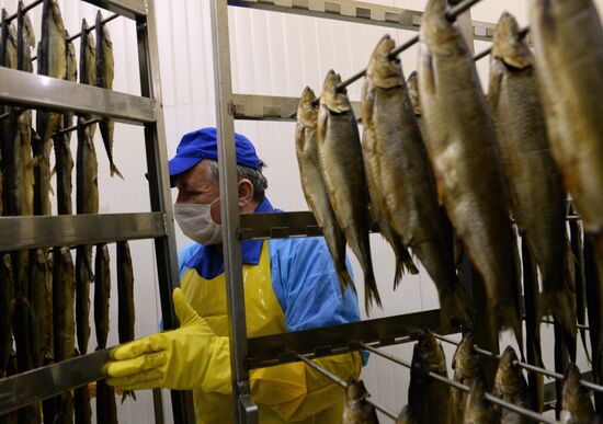"Russian Fish Factory" fish processing plant in Moscow