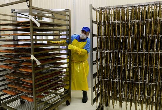 "Russian Fish Factory" fish processing plant in Moscow