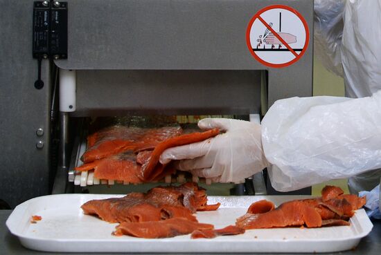 "Russian Fish Factory" fish processing plant in Moscow