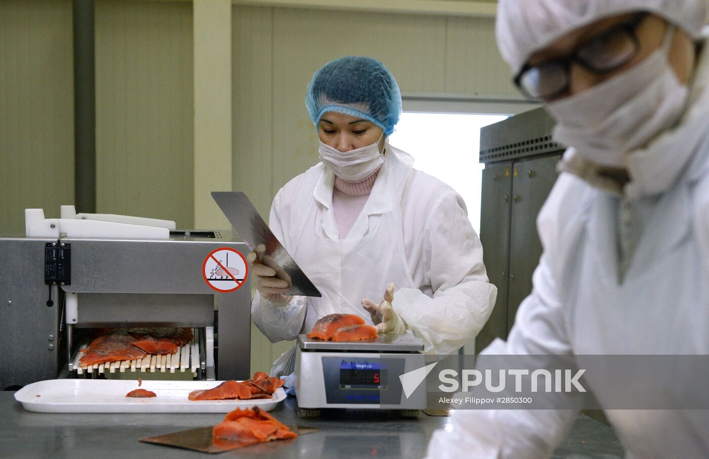 "Russian Fish Factory" fish processing plant in Moscow