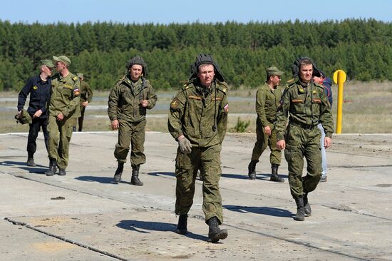 Tank biathlon on Chelyabinsk Region
