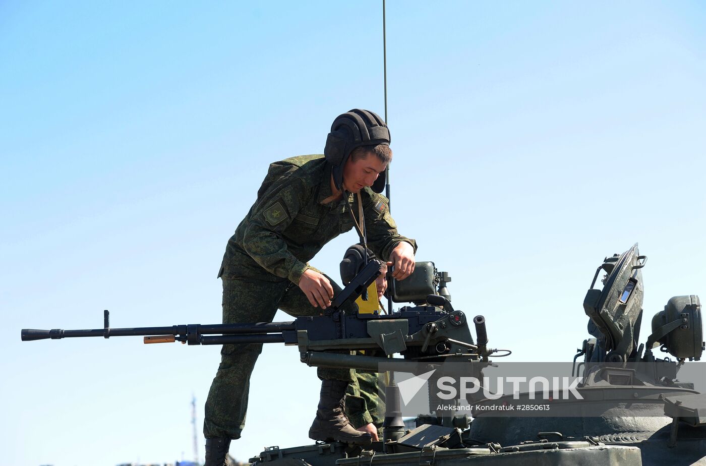 Tank biathlon on Chelyabinsk Region
