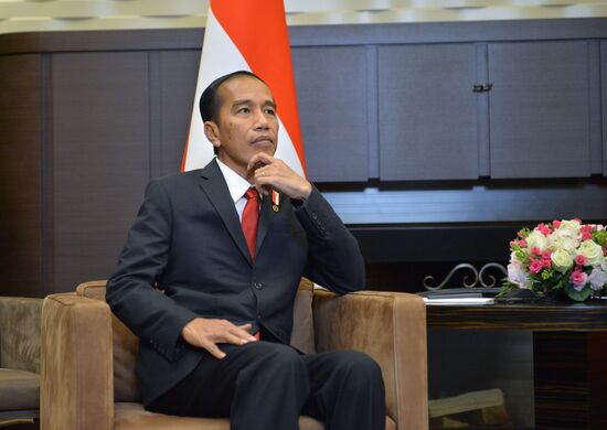 Russian President Vladimir Putin's bilateral meeting with President of Indonesia Joko Widodo