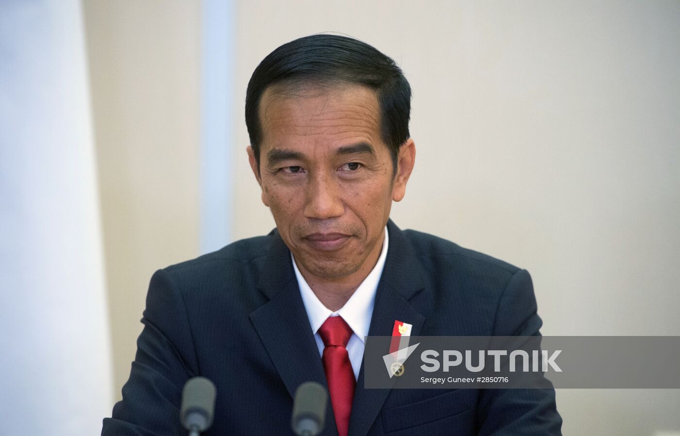 Ceremony of signing documents following Russian-Indonesian talks