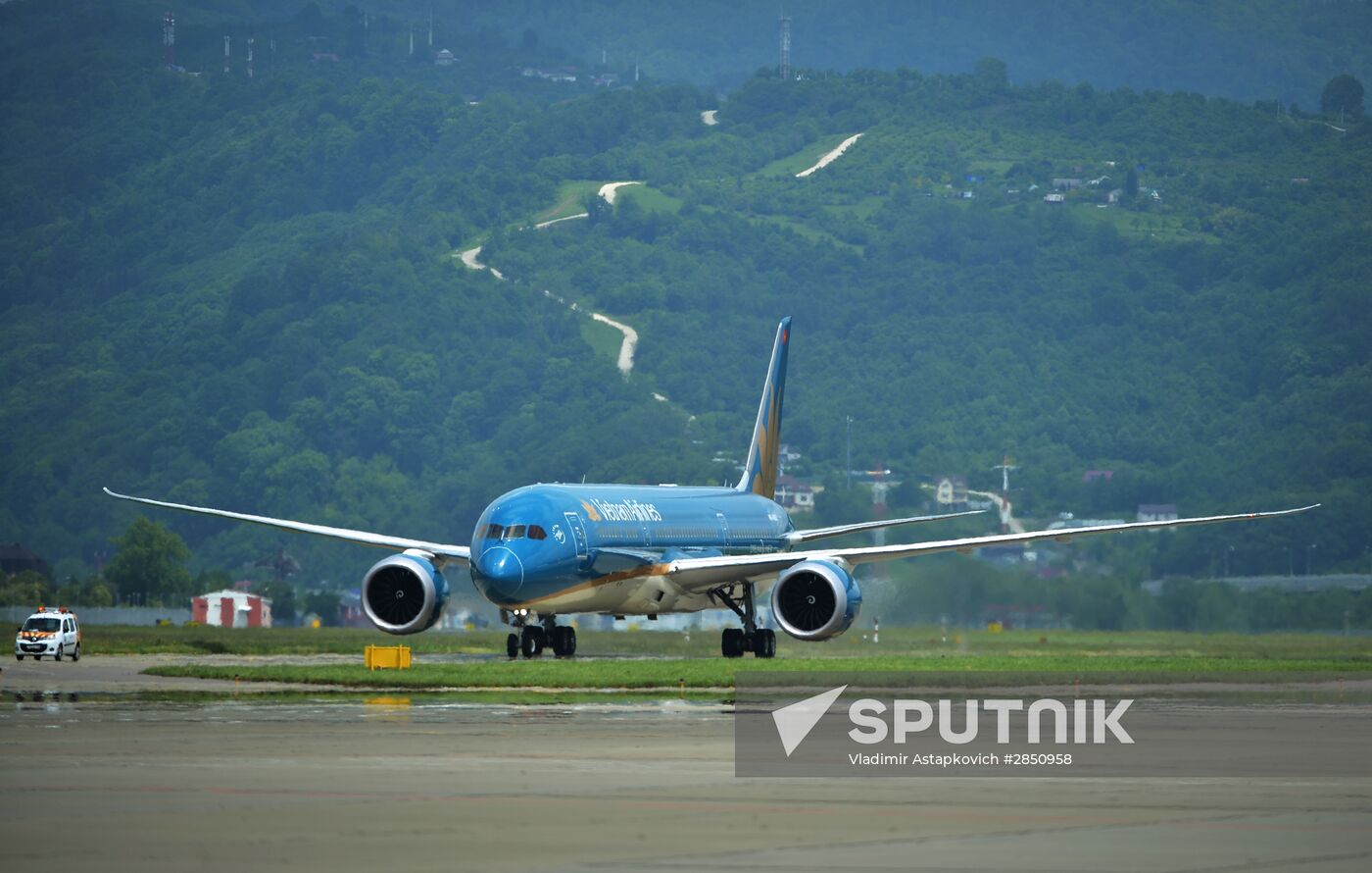Prime Minister of Vietnam Nguyen Xuan Phuc arrives in Sochi for ASEAN-Russia Summit