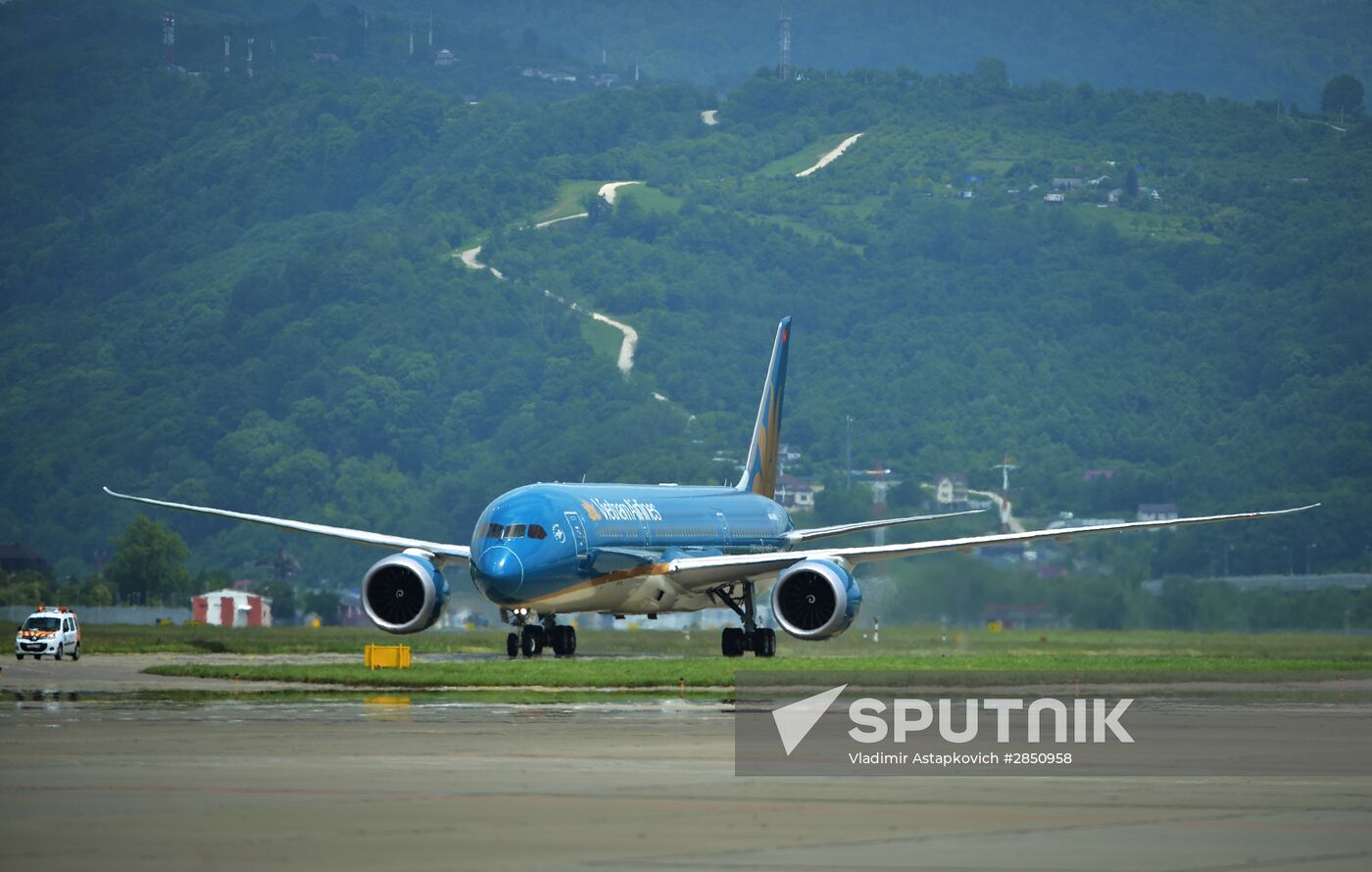 Prime Minister of Vietnam Nguyen Xuan Phuc arrives in Sochi for ASEAN-Russia Summit