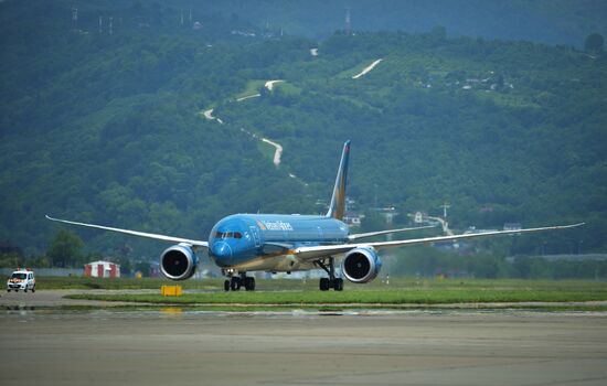 Prime Minister of Vietnam Nguyen Xuan Phuc arrives in Sochi for ASEAN-Russia Summit