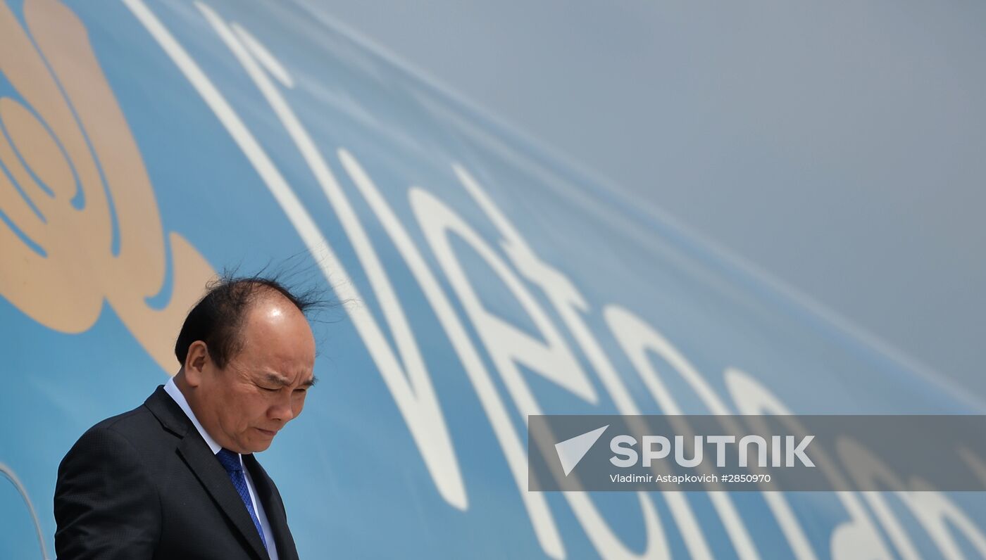 Prime Minister of Vietnam Nguyen Xuan Phuc arrives in Sochi for ASEAN-Russia Summit