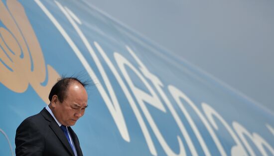 Prime Minister of Vietnam Nguyen Xuan Phuc arrives in Sochi for ASEAN-Russia Summit