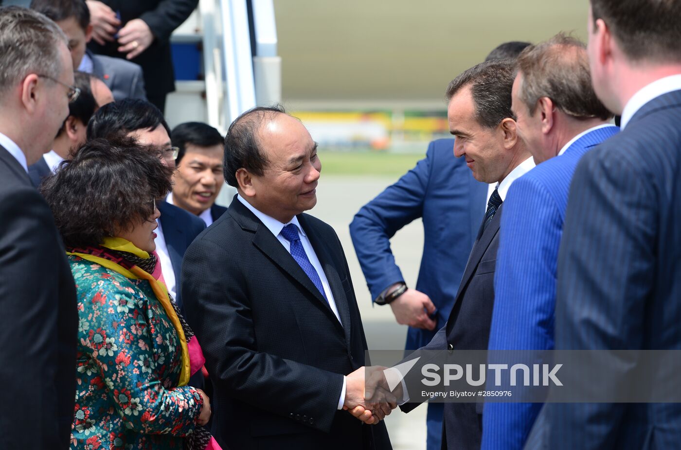 Prime Minister of Vietnam Nguyen Xuan Phuc arrives in Sochi for ASEAN-Russia Summit