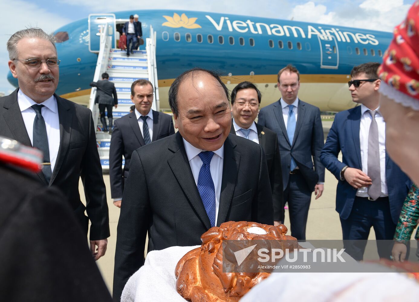 Prime Minister of Vietnam Nguyen Xuan Phuc arrives in Sochi for ASEAN-Russia Summit