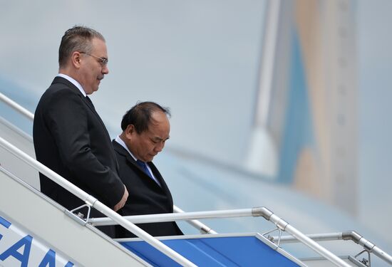 Prime Minister of Vietnam Nguyen Xuan Phuc arrives in Sochi for ASEAN-Russia Summit