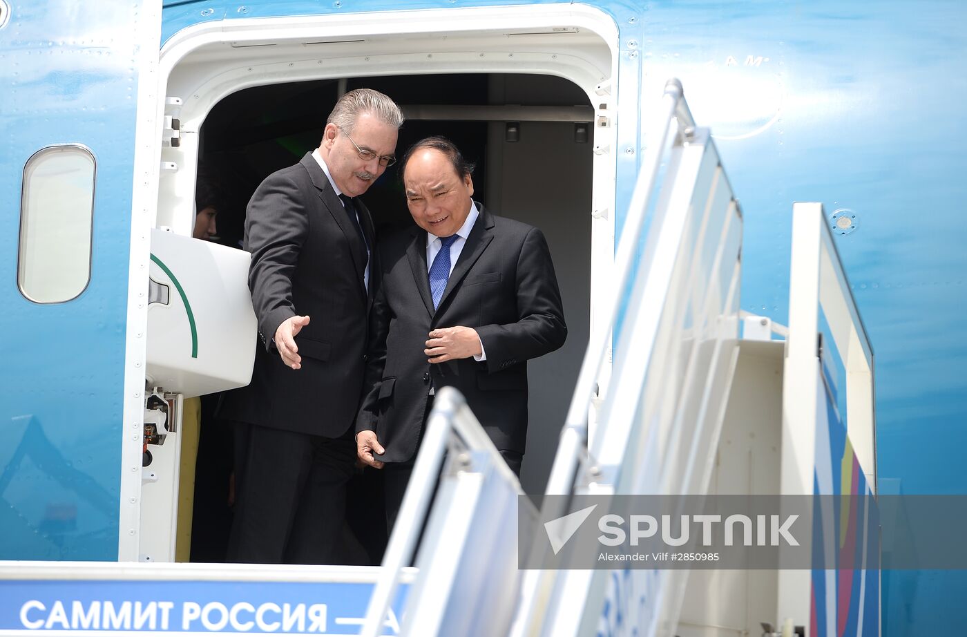 Prime Minister of Vietnam Nguyen Xuan Phuc arrives in Sochi for ASEAN-Russia Summit