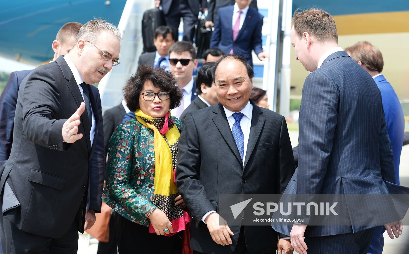 Prime Minister of Vietnam Nguyen Xuan Phuc arrives in Sochi for ASEAN-Russia Summit