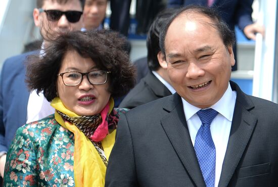 Prime Minister of Vietnam Nguyen Xuan Phuc arrives in Sochi for ASEAN-Russia Summit