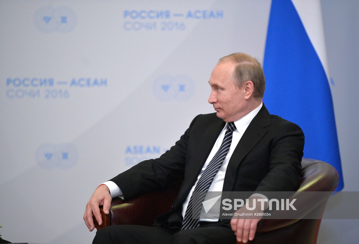 Russian President Vladimir Putin's bilateral meeting with President of Myanmar Htin Kyaw