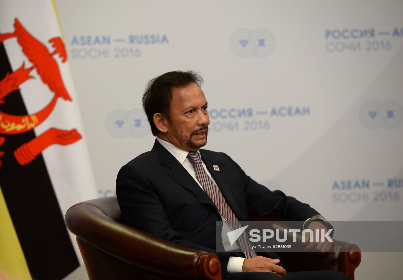 Russian President Vladimir Putin's bilateral meeting with Sultan Hassanal Bolkiah of Brunei Darussalam