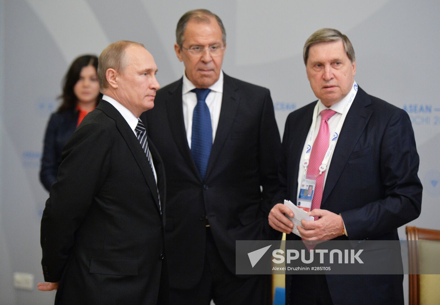 Russian President Vladimir Putin's bilateral meeting with Sultan Hassanal Bolkiah of Brunei Darussalam