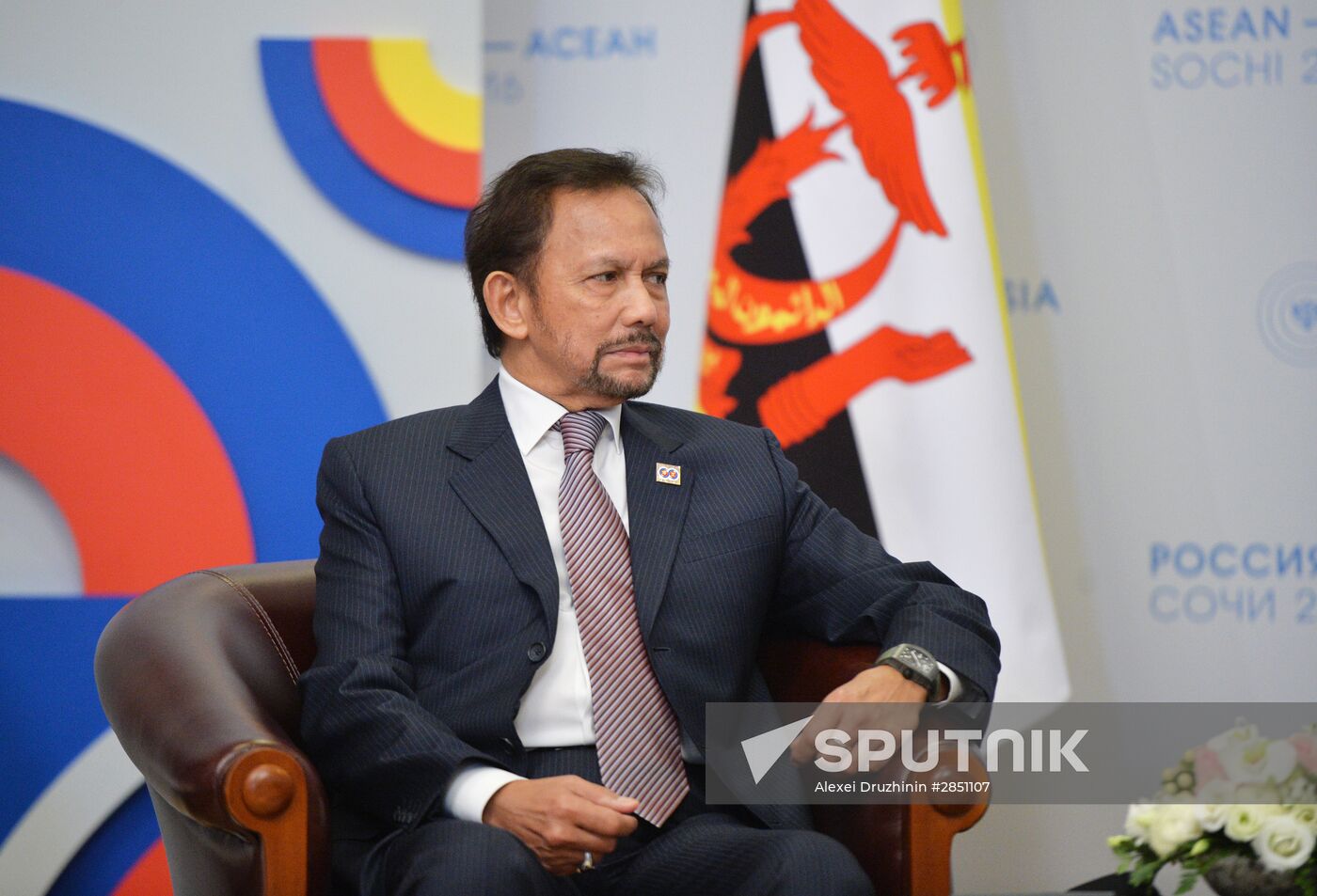 Russian President Vladimir Putin's bilateral meeting with Sultan Hassanal Bolkiah of Brunei Darussalam