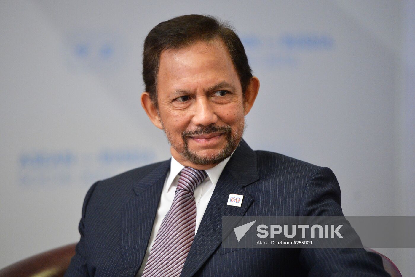 Russian President Vladimir Putin's bilateral meeting with Sultan Hassanal Bolkiah of Brunei Darussalam