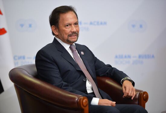 Russian President Vladimir Putin's bilateral meeting with Sultan Hassanal Bolkiah of Brunei Darussalam
