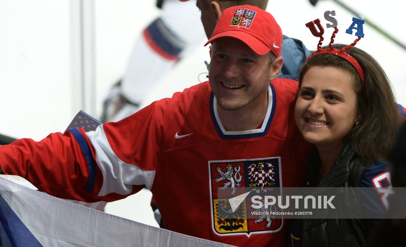 World Ice Hockey Championship. Czech Republic vs. USA
