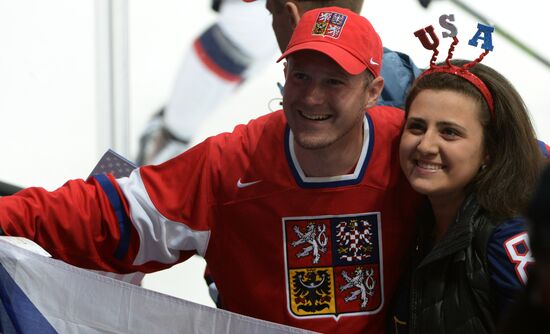 World Ice Hockey Championship. Czech Republic vs. USA