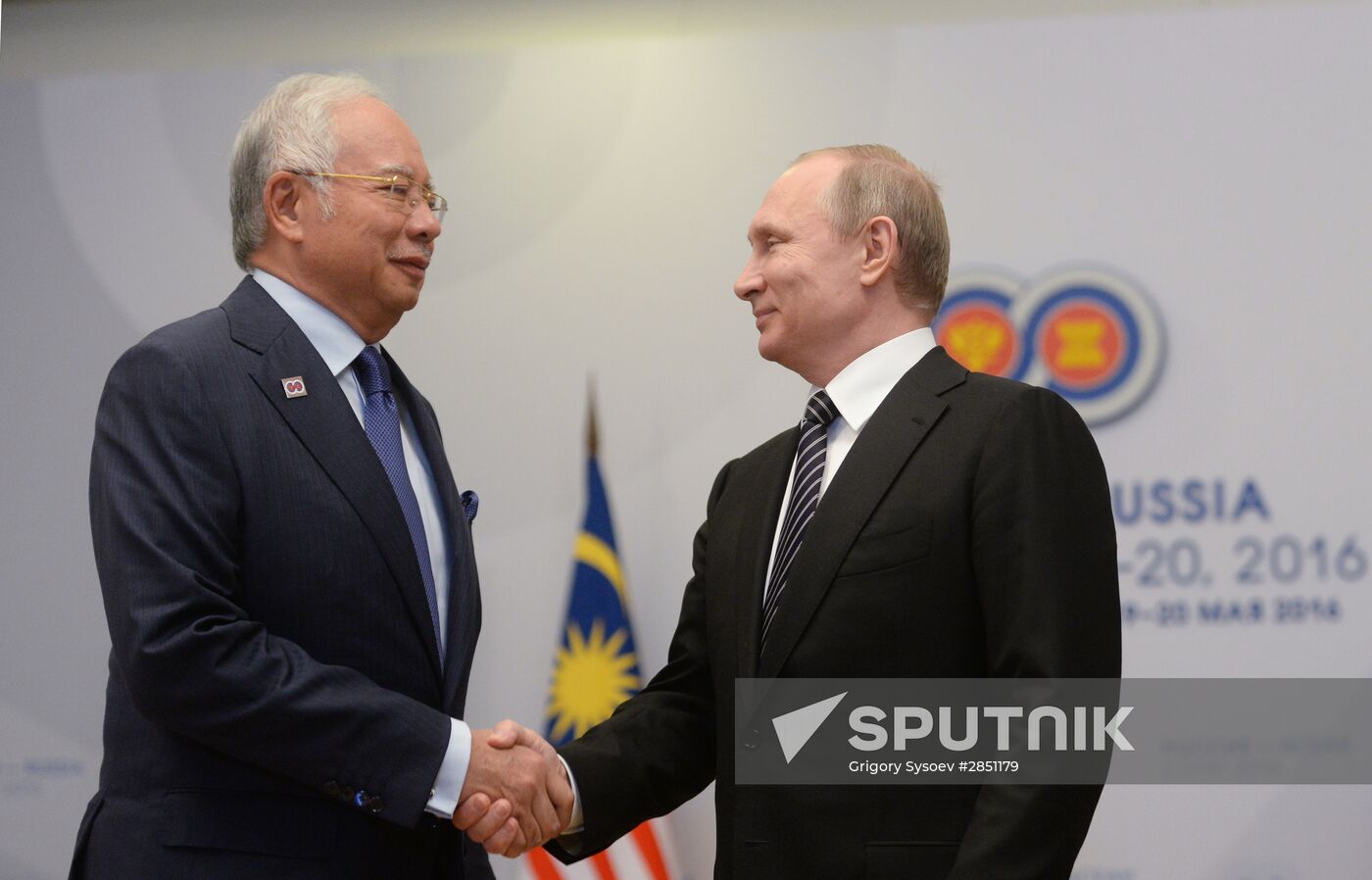 Russian President Vladimir Putin's bilateral meeting with Prime Minister of Malaysia Najib Razak