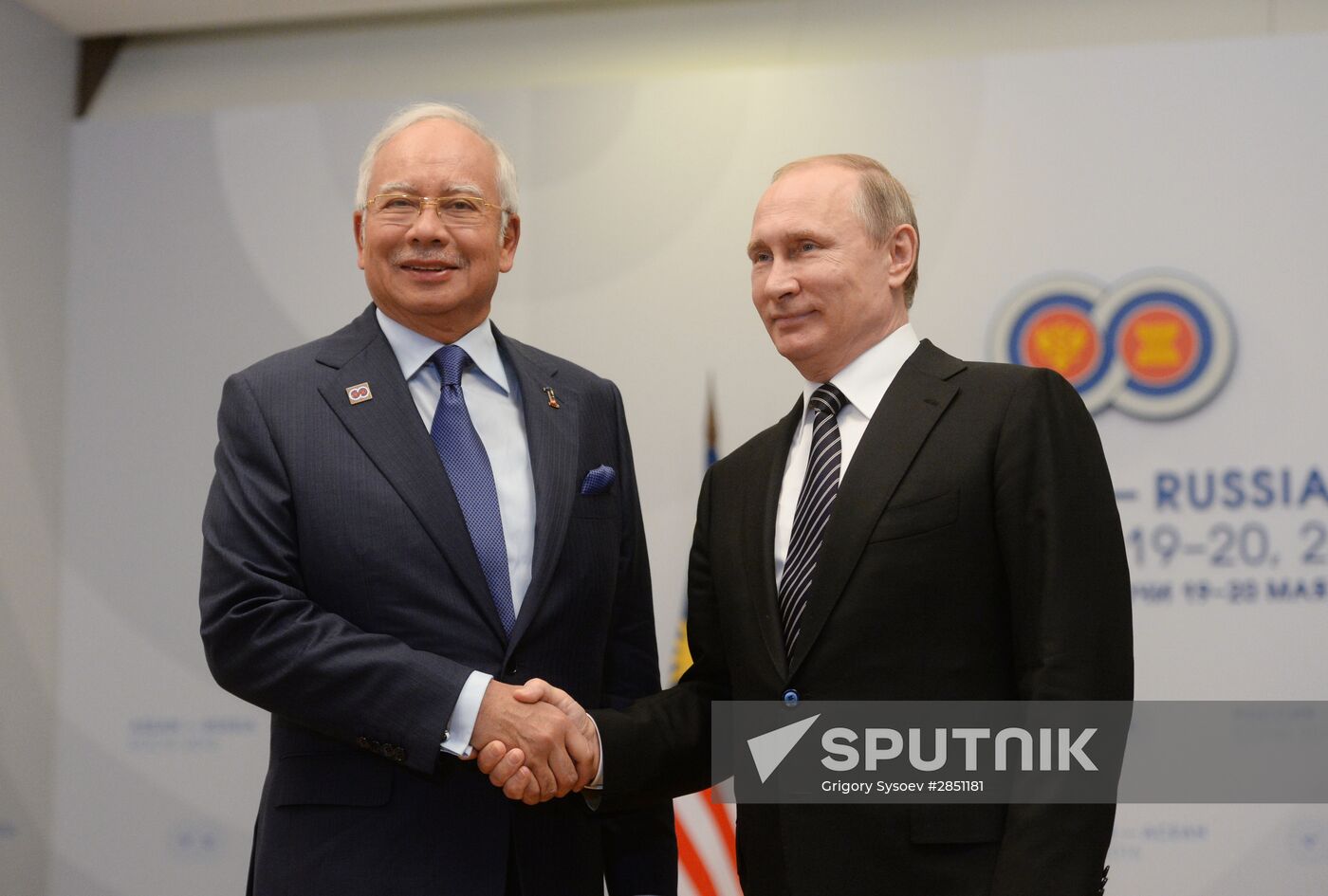 Russian President Vladimir Putin's bilateral meeting with Prime Minister of Malaysia Najib Razak