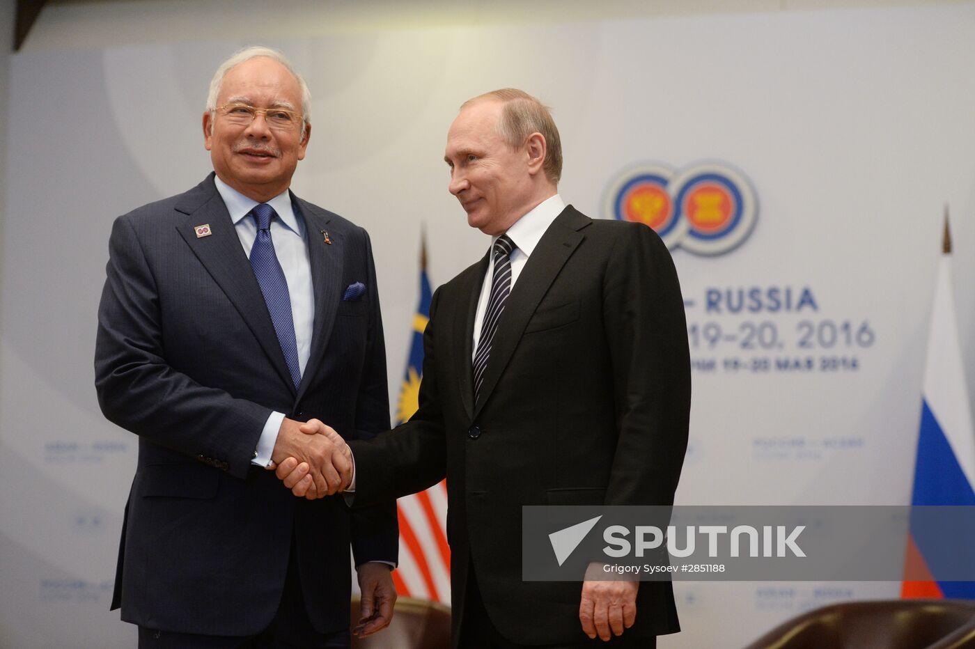 Russian President Vladimir Putin's bilateral meeting with Prime Minister of Malaysia Najib Razak
